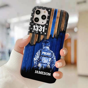 Personalized Police Department with Name Phonecase Printed PTN202390