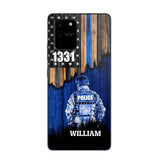 Personalized Police Department with Name Phonecase Printed PTN202390