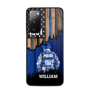 Personalized Police Department with Name Phonecase Printed PTN202390