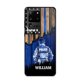 Personalized Police Department with Name Phonecase Printed PTN202390