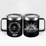 Personalized Australian Armed Forces With Name And Year Laser Handle Cup Printed 2023197KVH