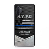 Personalized US Police Department & Name Phonecase KVH23164