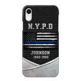 Personalized US Police Department & Name Phonecase KVH23164