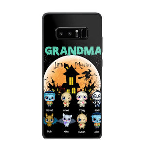 Personalized Grandma Little Monsters Halloween & Kid Names Phonecase HTHKVH23181