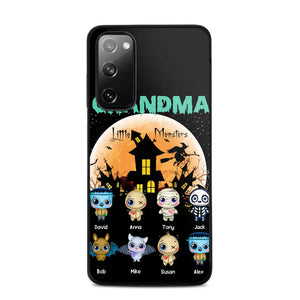 Personalized Grandma Little Monsters Halloween & Kid Names Phonecase HTHKVH23181