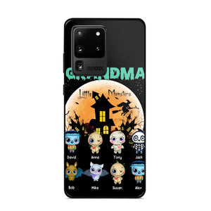 Personalized Grandma Little Monsters Halloween & Kid Names Phonecase HTHKVH23181