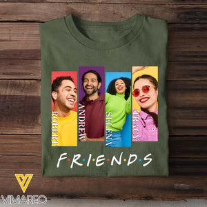 Personalized Upload Your Friends Photo Custom Name T-shirt Printed MTHHN23210