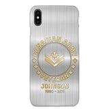 Personalized Canadian Armed Force Phone Case Printed QTPD256