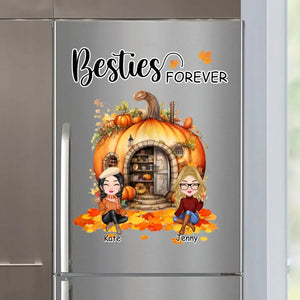 Personalized Besties Forever Fridge Decal Printed 23333LDMDNL