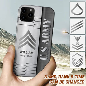 Personalized US Military Phone Case Printed QTPN382