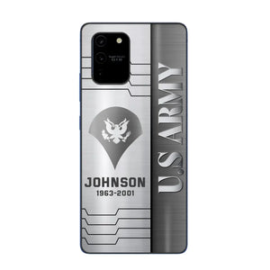 Personalized US Military Phone Case Printed QTPN382