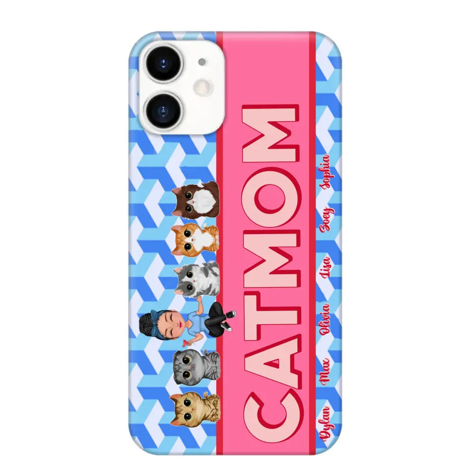 Personalized Cat Mom Phonecase Printed LDMVQ23344