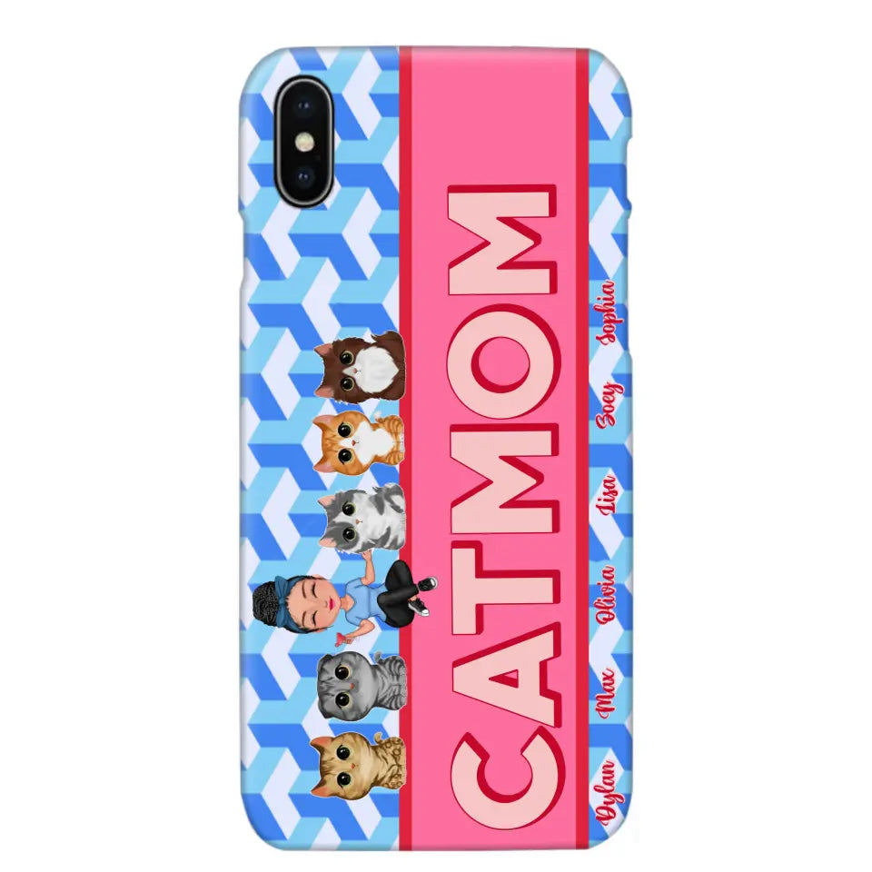 Personalized Cat Mom Phonecase Printed LDMVQ23344