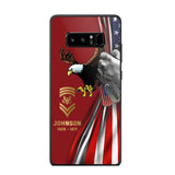 Personalized US Military Veteran Retired Phone Case Printed QTKH431