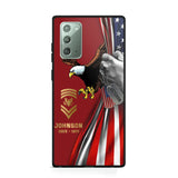 Personalized US Military Veteran Retired Phone Case Printed QTKH431