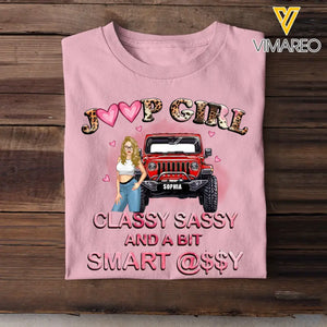 Personalized Jeep Girl Classy Sassy And A Bit Smart Assy T-shirt Printed HN23422