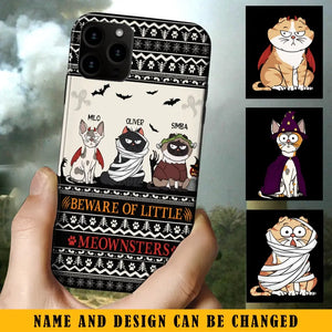 Personalized Beware Of Little Meownsters Phonecase LDMKVH23444