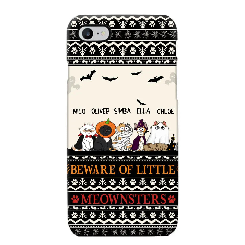 Personalized Beware Of Little Meownsters Phonecase LDMKVH23444