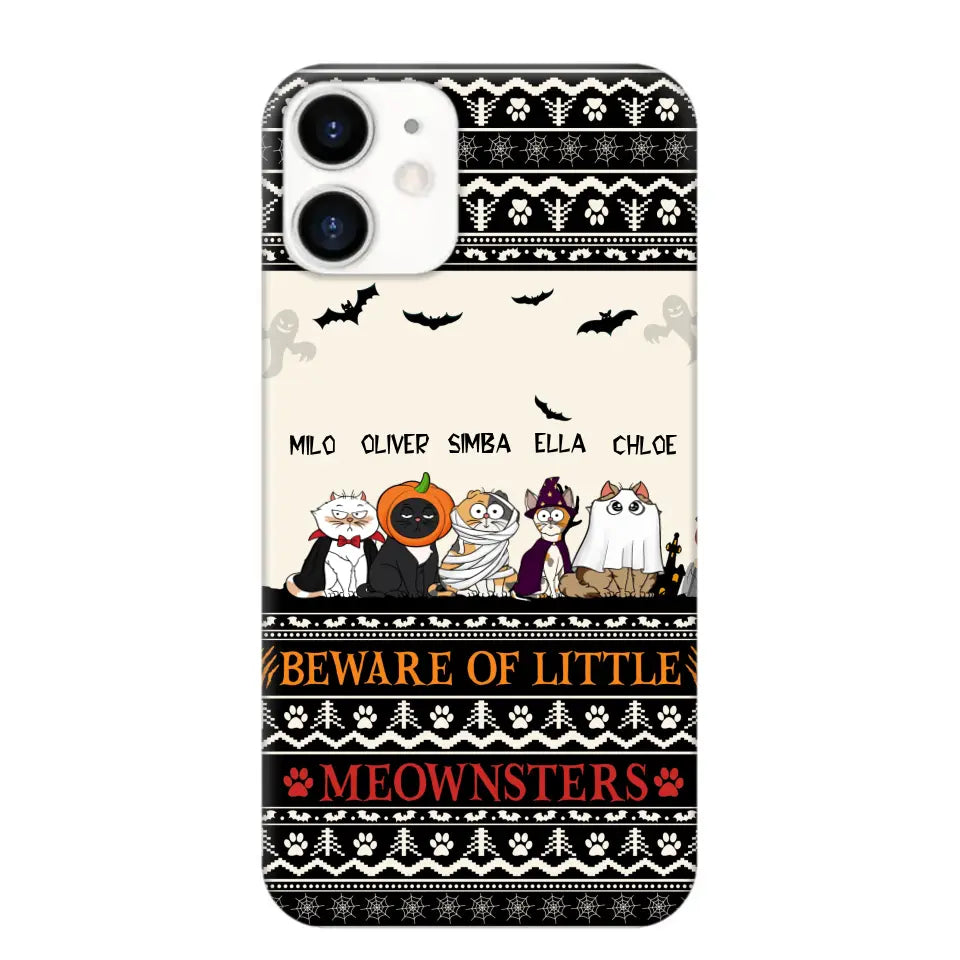 Personalized Beware Of Little Meownsters Phonecase LDMKVH23444