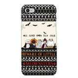 Personalized Beware Of Little Meownsters Phonecase LDMKVH23444