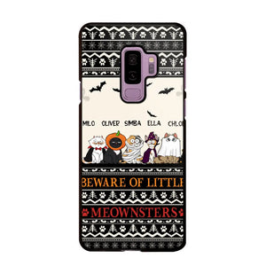 Personalized Beware Of Little Meownsters Phonecase LDMKVH23444