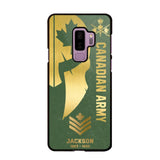 Personalized Canadian Armed Force Phone Case Printed QTKH458