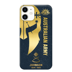 Personalized Australian Armed Force Phone Case Printed QTKH475