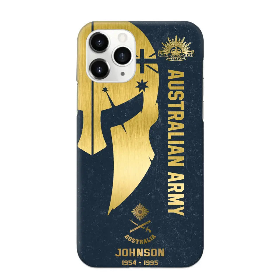 Personalized Australian Armed Force Phone Case Printed QTKH475