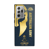 Personalized Australian Armed Force Phone Case Printed QTKH475