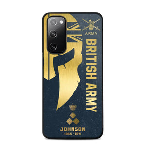 Personalized British Armed Force Veteran Phone Case Printed QTKH475