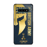 Personalized British Armed Force Veteran Phone Case Printed QTKH475