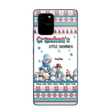 Personalized Grandma's Little Snowmen Custom Kid Names Phonecase Printed MTPN23524