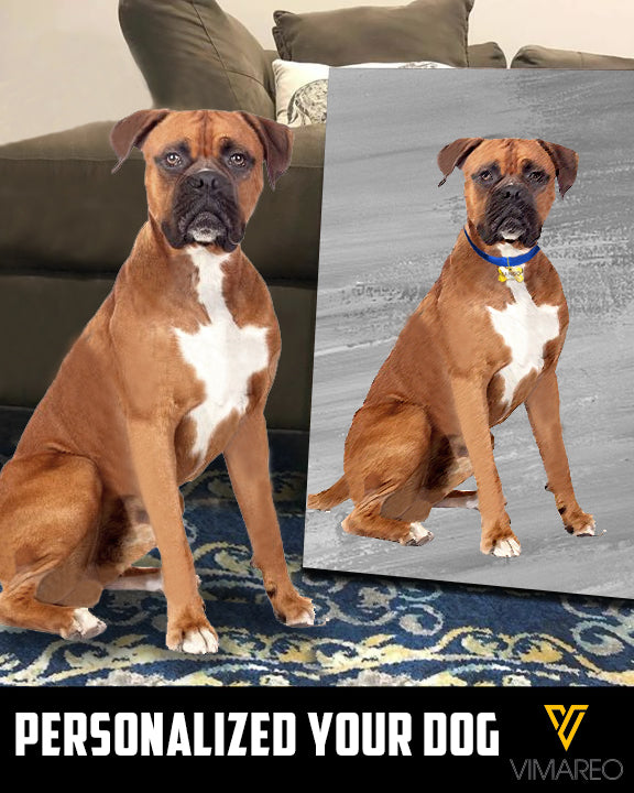 Personalized Your dog convert digital painting CANVAS