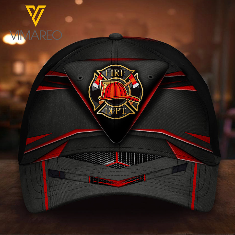 Firefighter Peaked cap 3D NQA