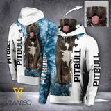 MH PITBULL DOG MASK HOODIE 3D PRINTED FEB-MA22