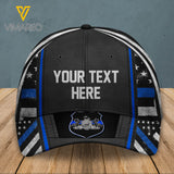 AH PERSONALIZED PENNSYLVANIA POLICE PEAKED CAP 3D FEB-DT25