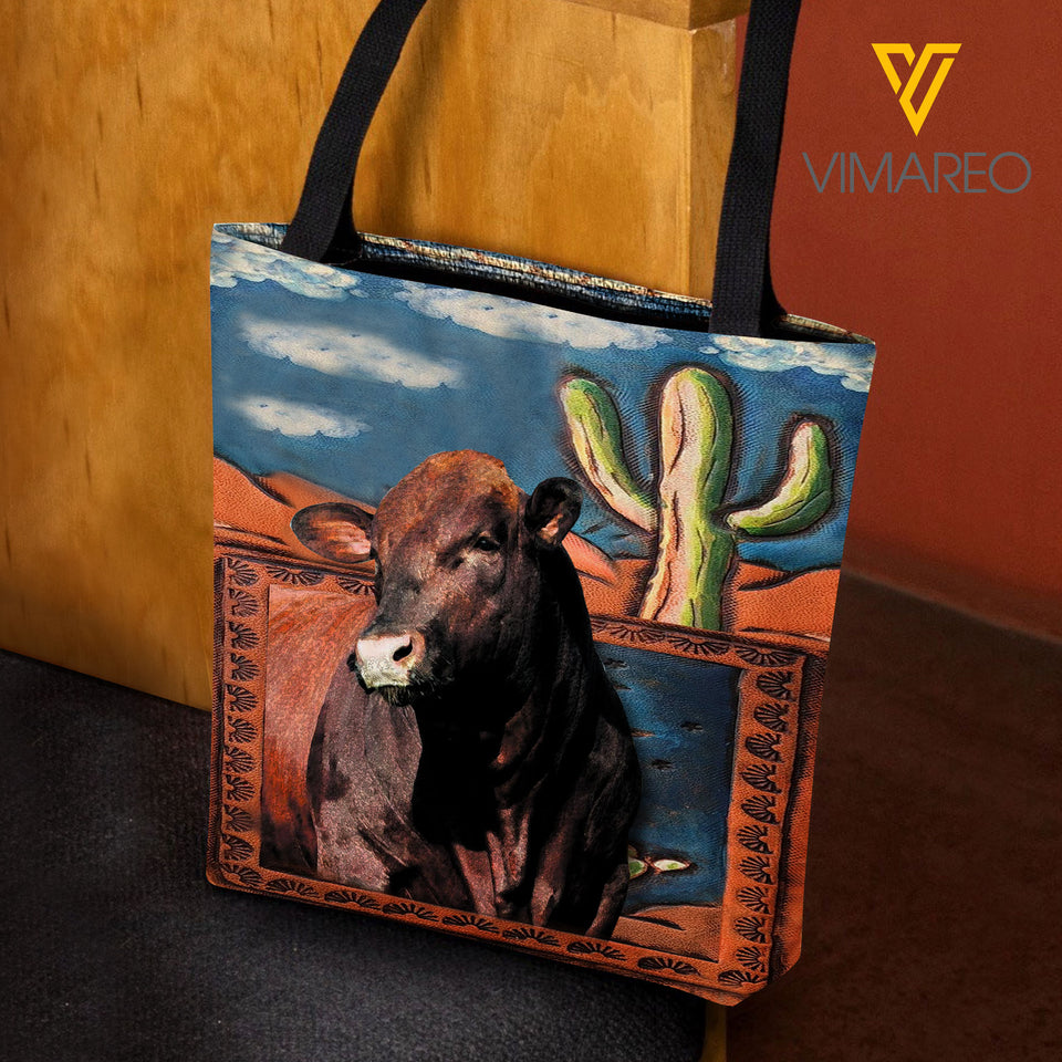 Red Angus Cattle TOTE BAG SEP-HQ16