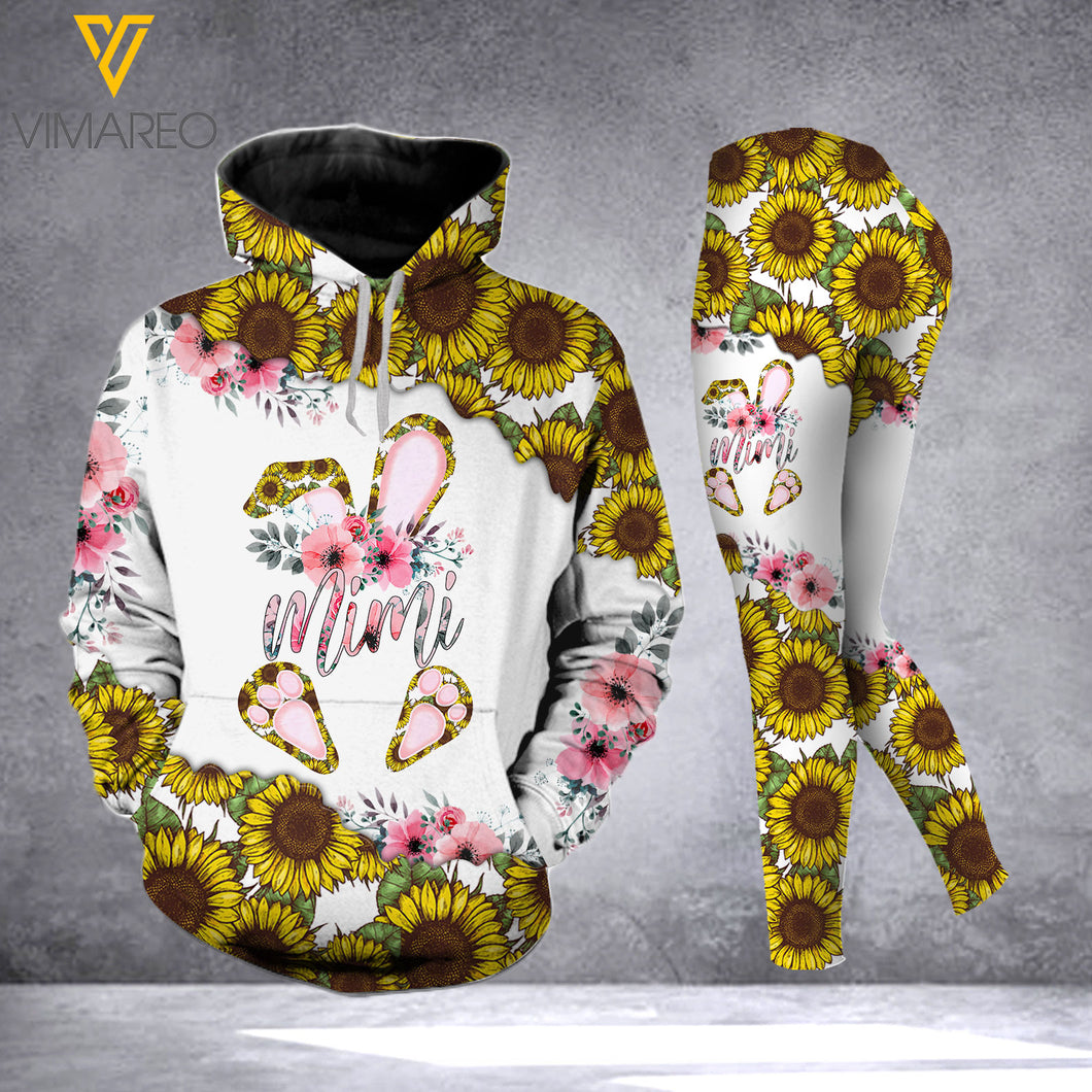 LKH MIMI SUNFLOWER HOODIE 3D PRINTED HVQ0303