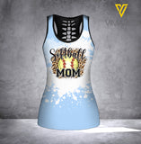 SOFTBALL MOM CRISS-CROSS TANK TOP/LEGGING