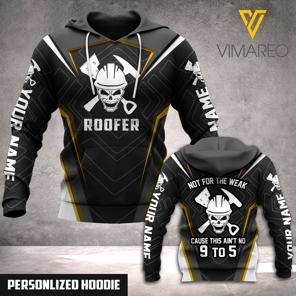 PERSONALIZED ROOFER CUSTOMIZE HOODIE 3D PRINTED LC