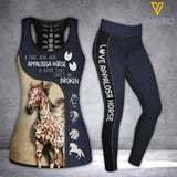 APPALOOSA HORSE COMBO TANK+LEGGING 3D PRINTED LC