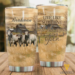 BRAHMAN CATTLE TUMBLER LC