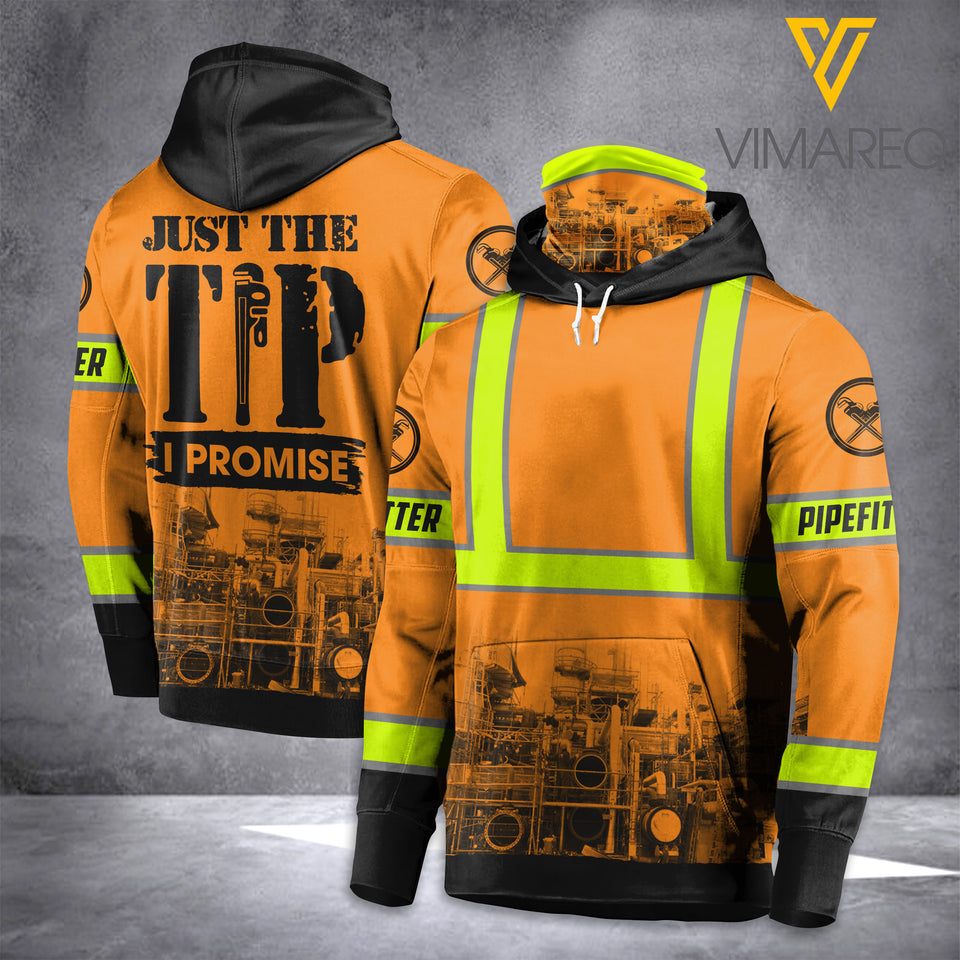 VH Pipefitter mask HOODIE 3D ALL PRINT 2202 HVQ