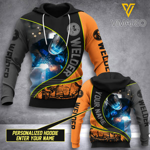 CUSTOMIZE VH Welder HOODIE 3D ALL PRINT 0302 PDT