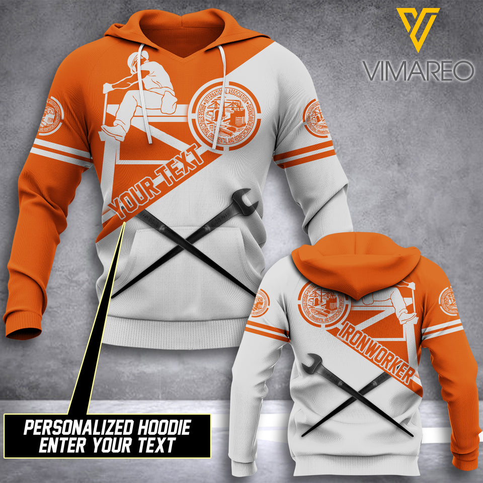 VMVH CUSTOMIZE Ironworker HOODIE 3D ALL PRINT 0303 PDT