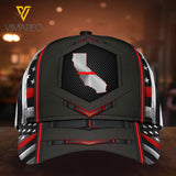 california firefighter Peaked cap 3D MTP