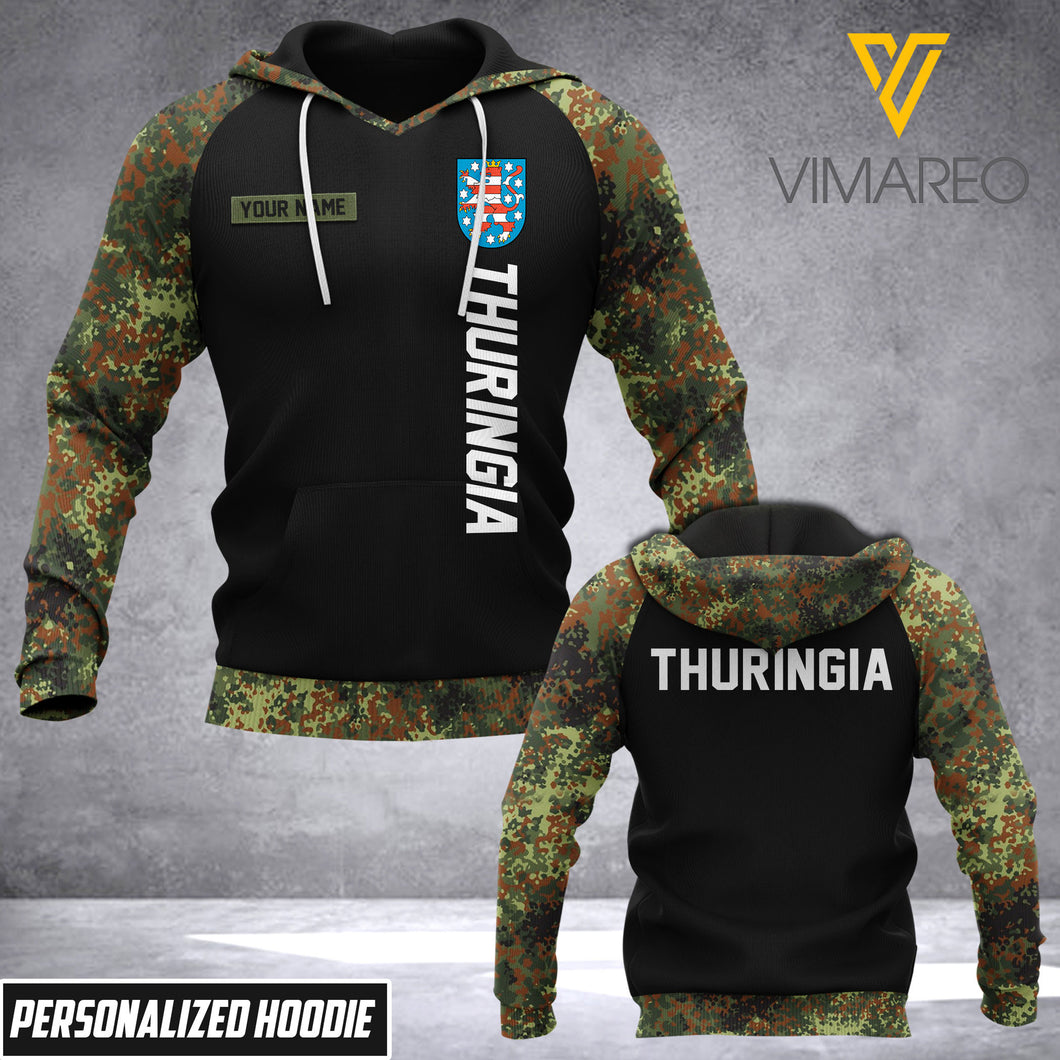 Thuringia CUSTOMIZE HOODIE 3D MTP CAMO TAY