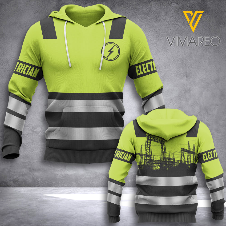 Electrician HOODIE 3D TPM