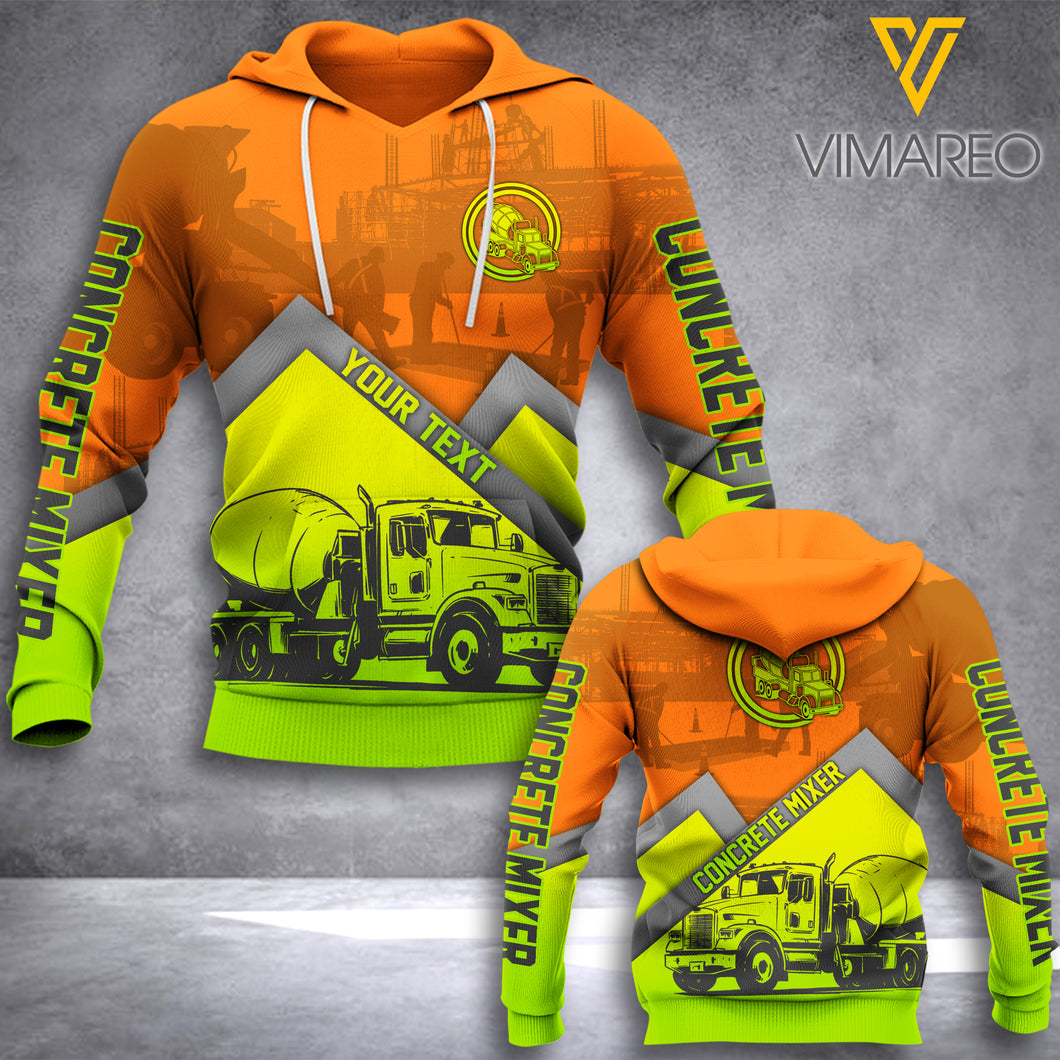 Concrete CUSTOMIZE HOODIE 3D TL33