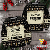 RETURN TO FRIEND BESTIES DRUNK SWEATSHIRT PRINTED TNMA0610